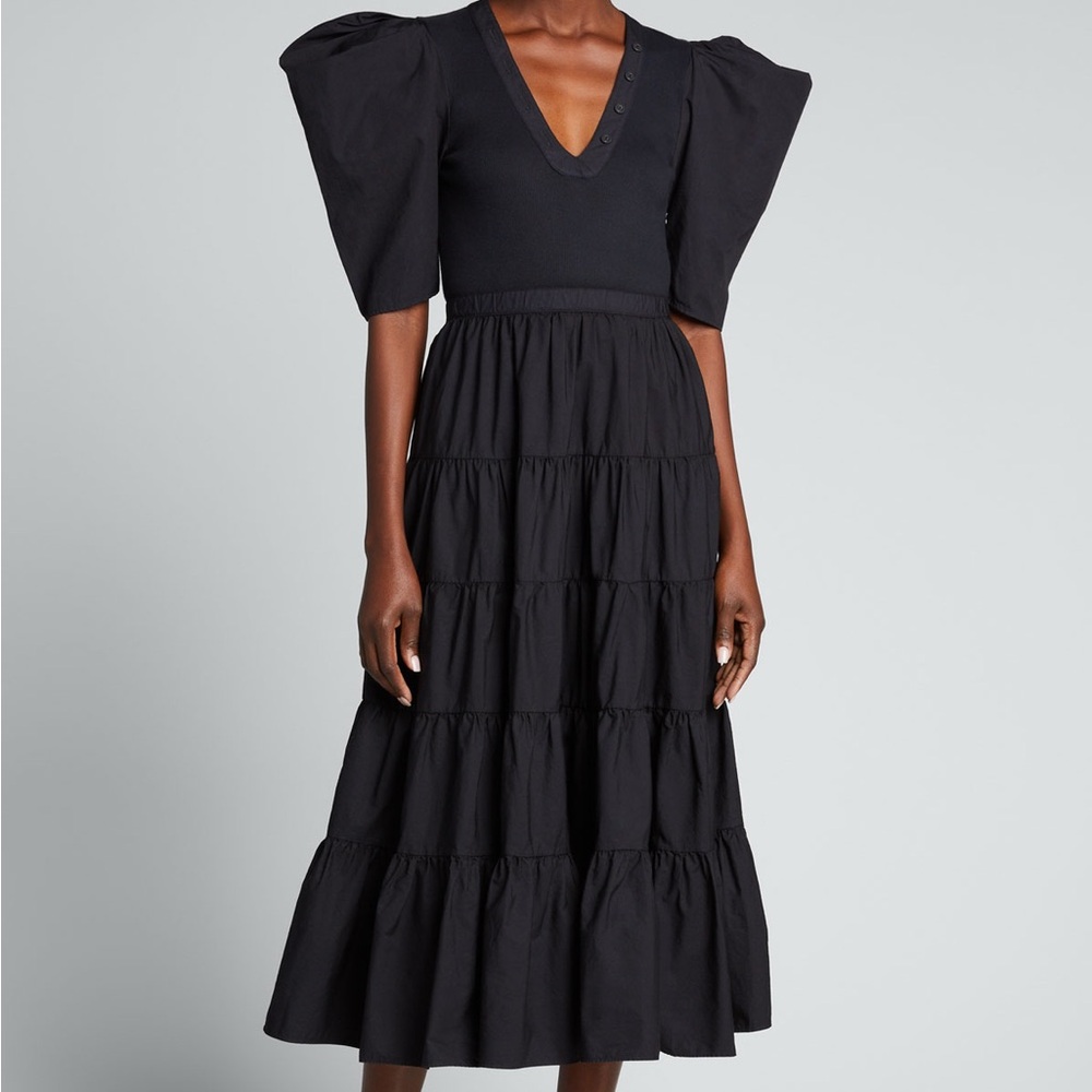 Ulla Johnson Rory Dress Black Size Small